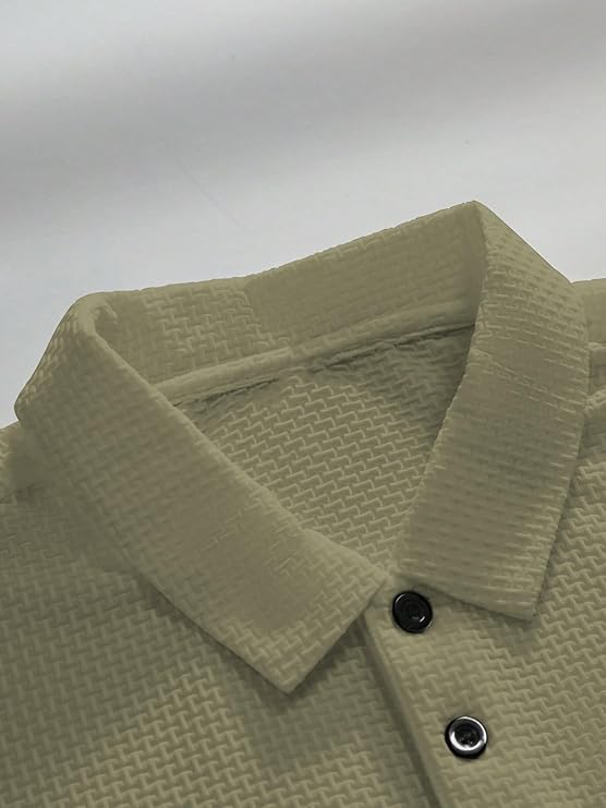 TAGDO® Mens Collar T Shirt for Man | Trendy Casual Polo Tshirt