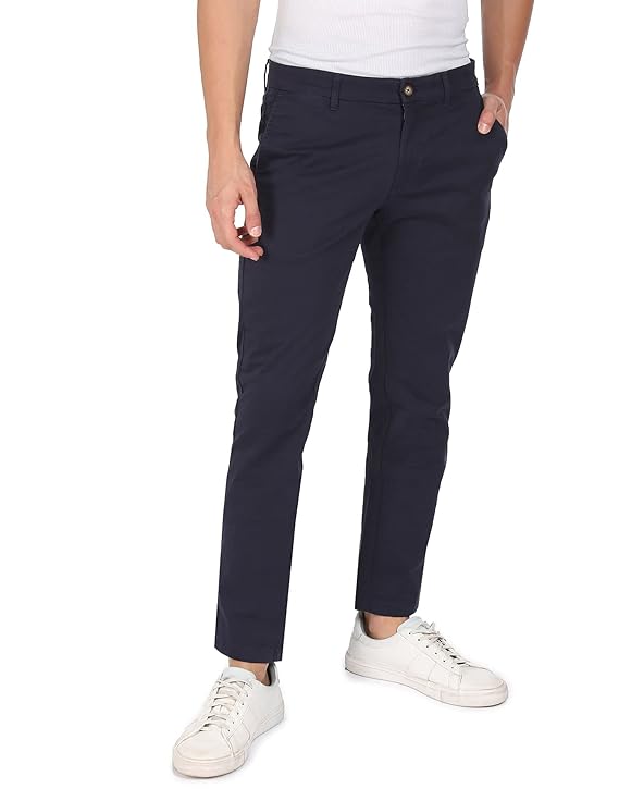 U.S. Polo ASSN. Men's Slim Fit Mid Rise Pants