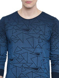 ADRO Men's 100% Cotton Regular Fit T-Shirt